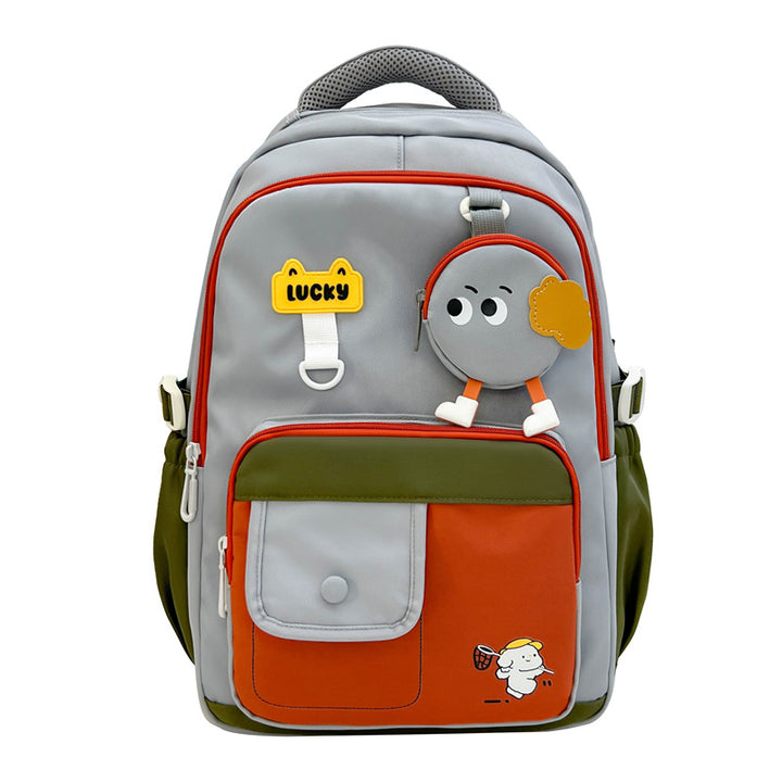 Verspieltes Charakterdesign Schulrucksack Karnz