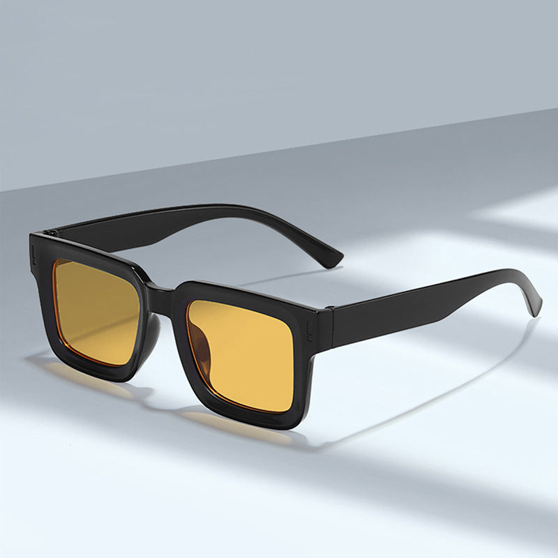 Damen modische quadratische Sonnenbrille mit hochwertigem Rahmendesign Karnz