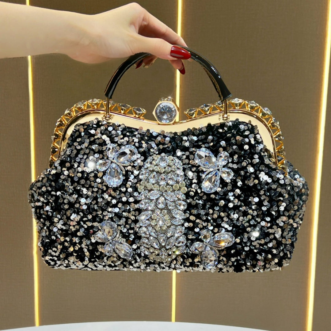 Verzierte Abendtasche