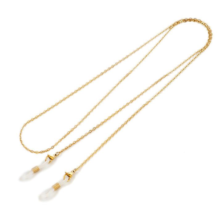Schlanker minimalistischer Ketten-Brillenhalter Karnz