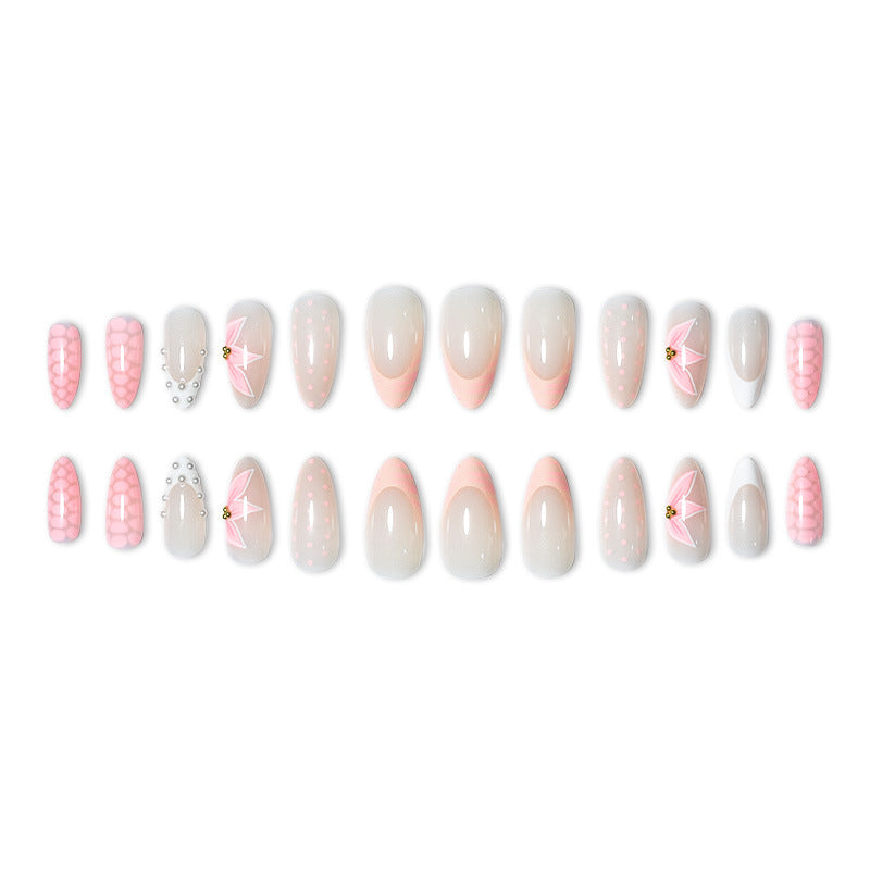 Elegantes Press-On-Nagelkunstset mit einzigartigen Designs Karnz