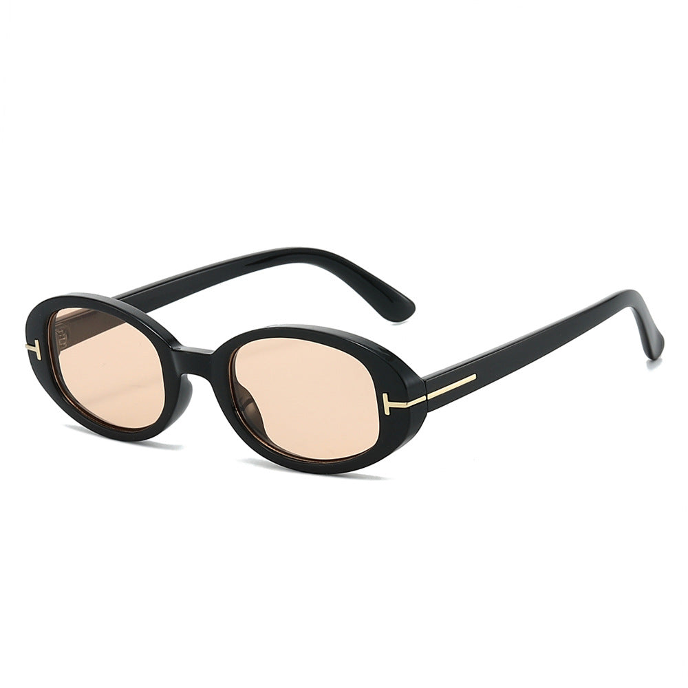 Elegante Übergroße Oval Sonnenbrille Karnz