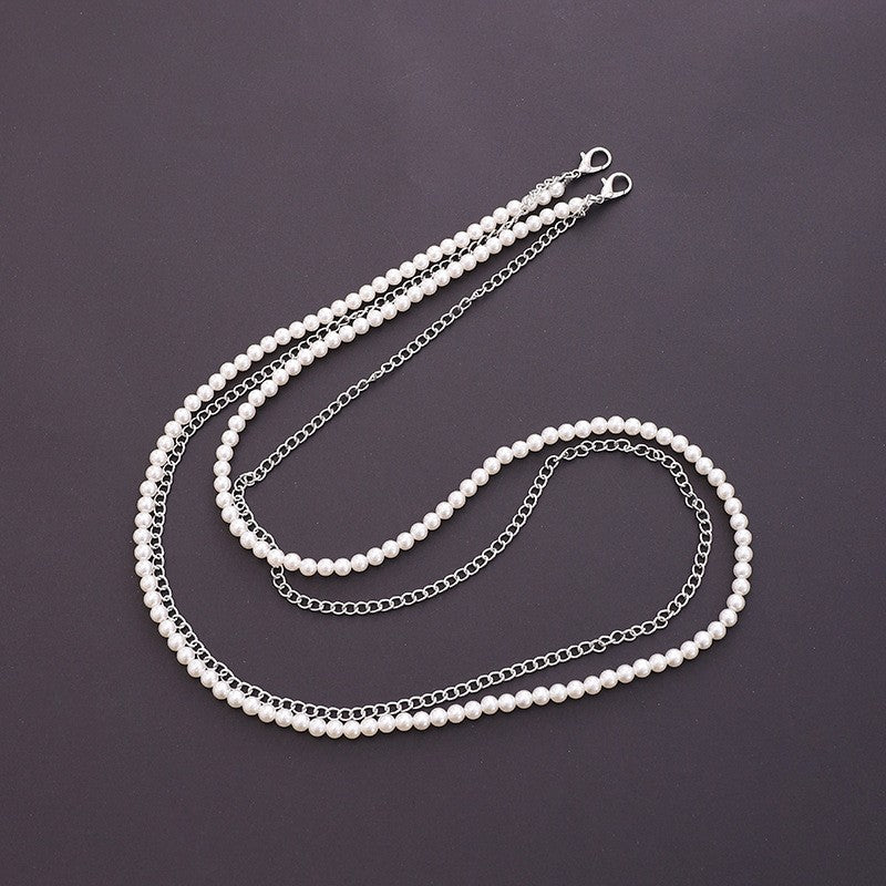 Herz-Entworfenes Perlen-Brillenband Karnz