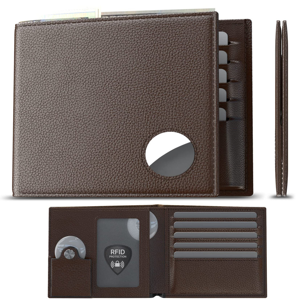 RFID-geschützte Leder-Brieftasche Karnz
