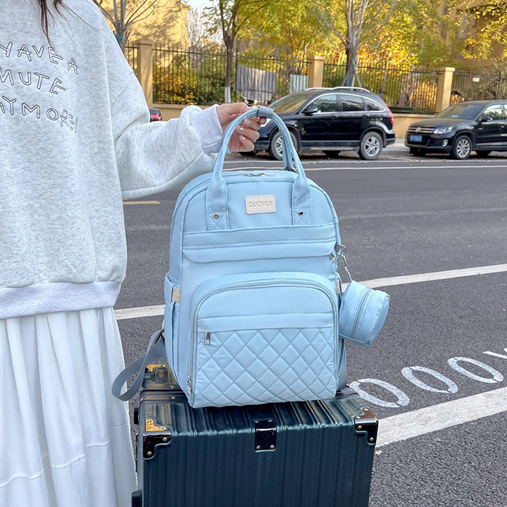 Gepolsterter Mehrfachfächer-Rucksack Karnz