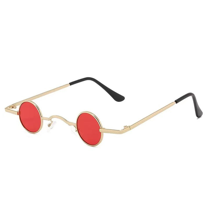 Damen Runde Sonnenbrille im Vintage-Stil Karnz