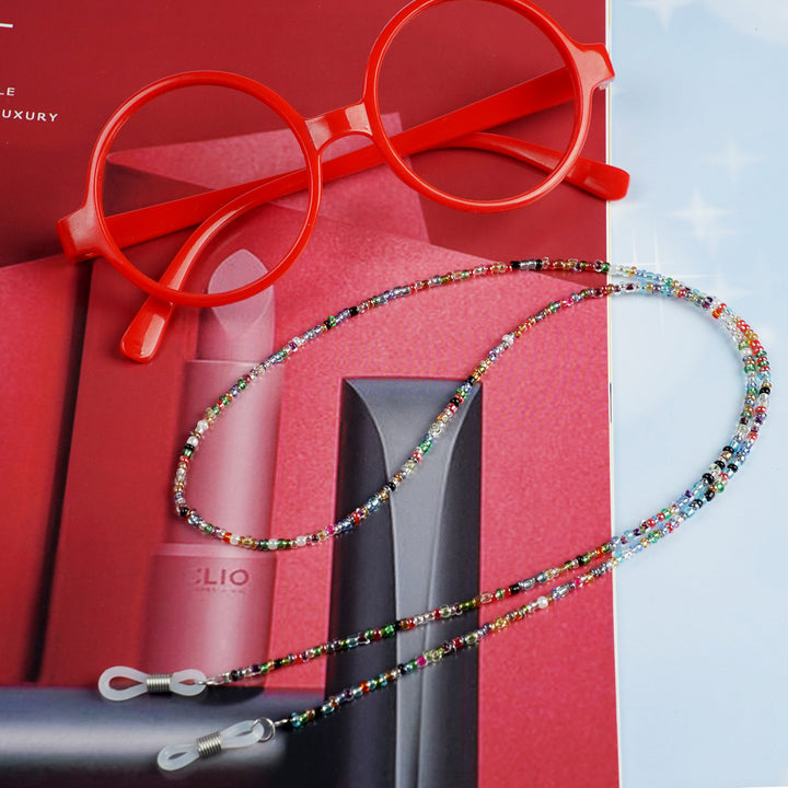 Perlen Brille Kette Karnz