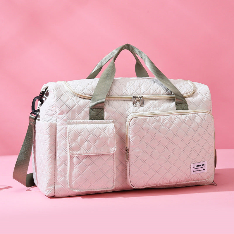 Stylische gesteppt Reise-Duffle