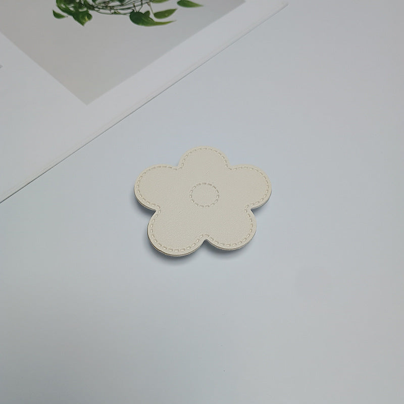 Dekorativer Blumen Kompaktspiegel Karnz