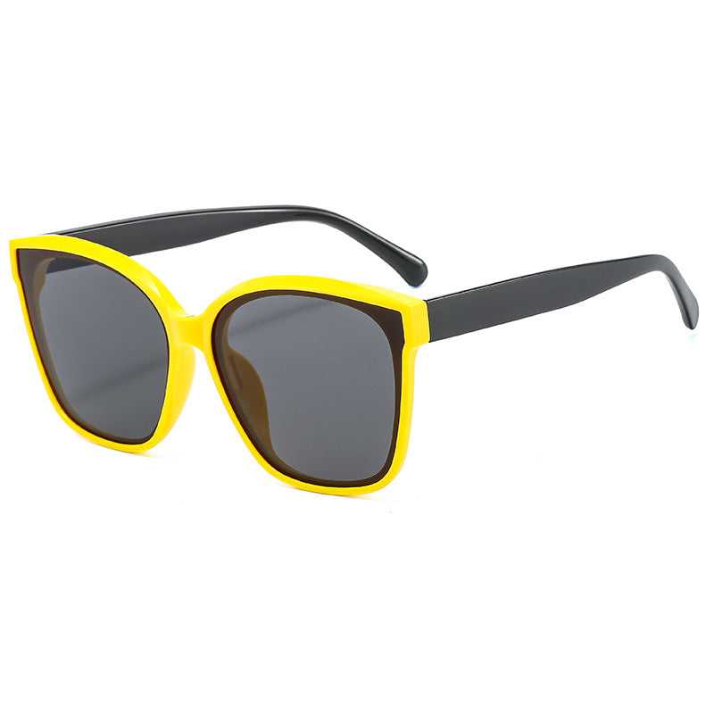 Damen modische Sonnenbrille mit luxuriösem Transparenz-Design Karnz