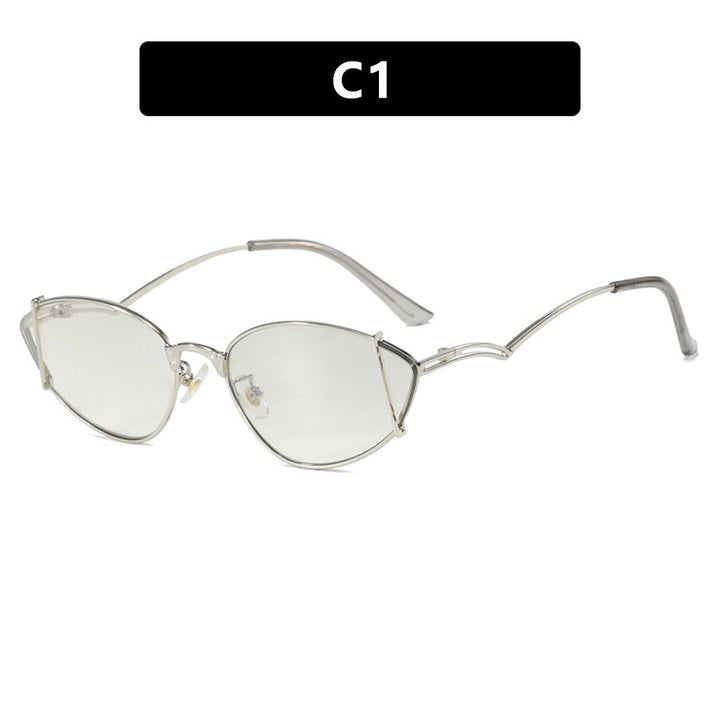 Damen modische Cat-Eye Sonnenbrille Karnz