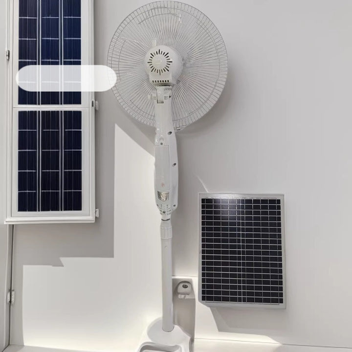 Unisex Solar-Betriebener Standventilator mit modernem Design und effizienter Luftzirkulation Karnz