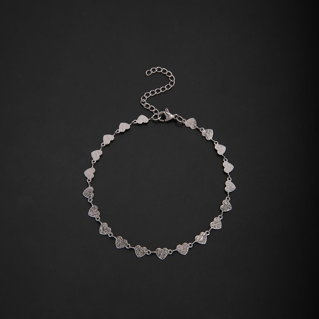 Vernetztes Metall-Gliederarmband Karnz