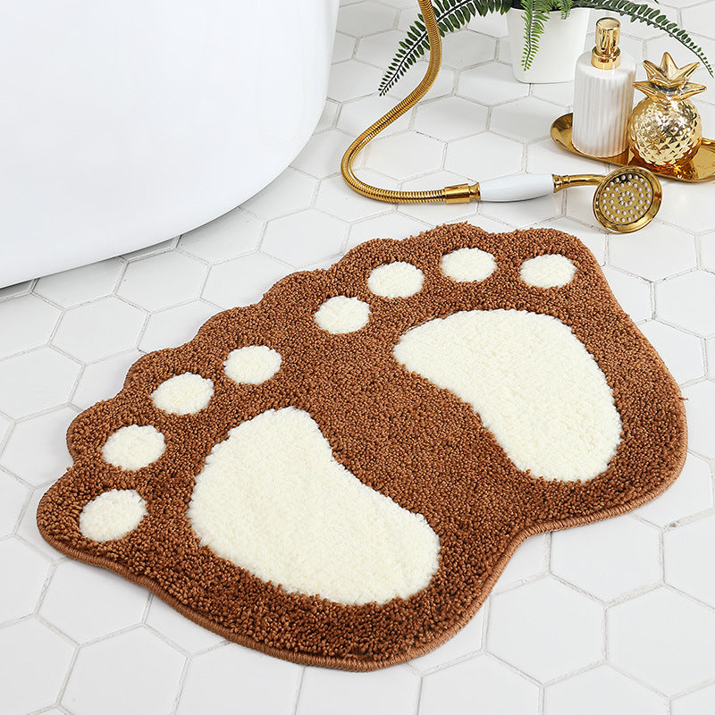 Fun Footprint Badteppich für das Badezimmer