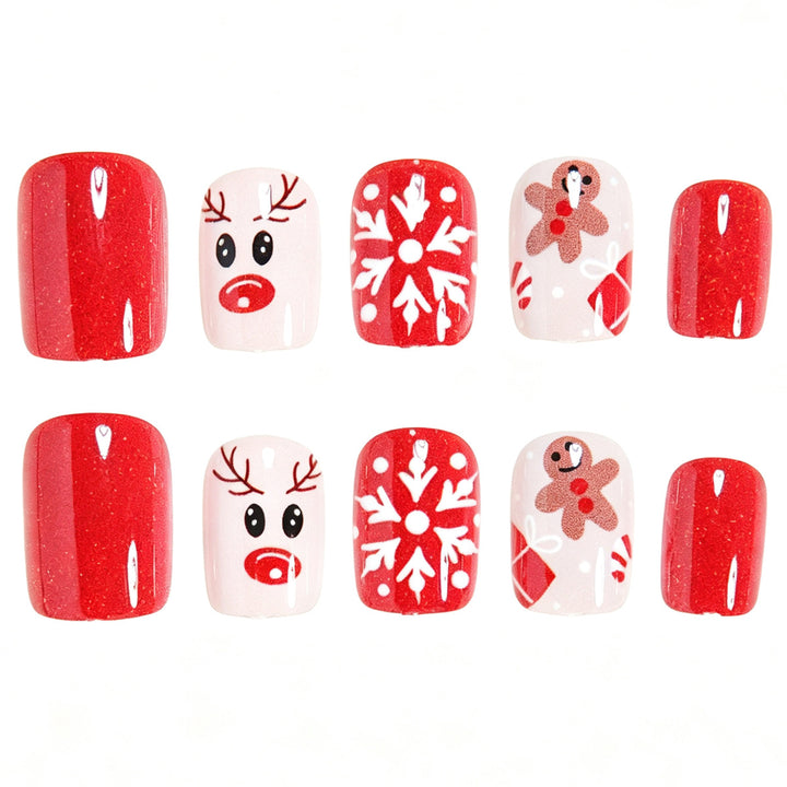 Festliches thematisiertes Press-On Nail Art Set Karnz 1788858489