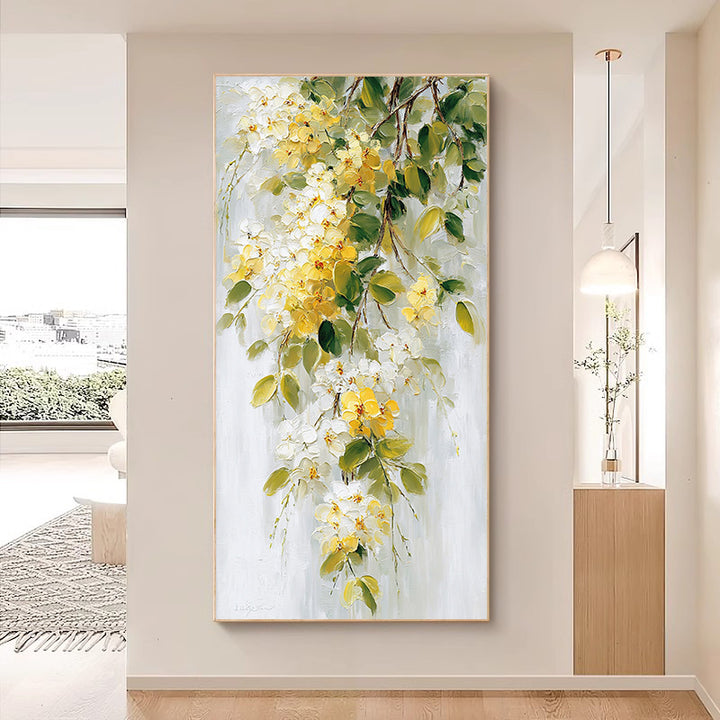 Floral Impressionist Leinwandkunst