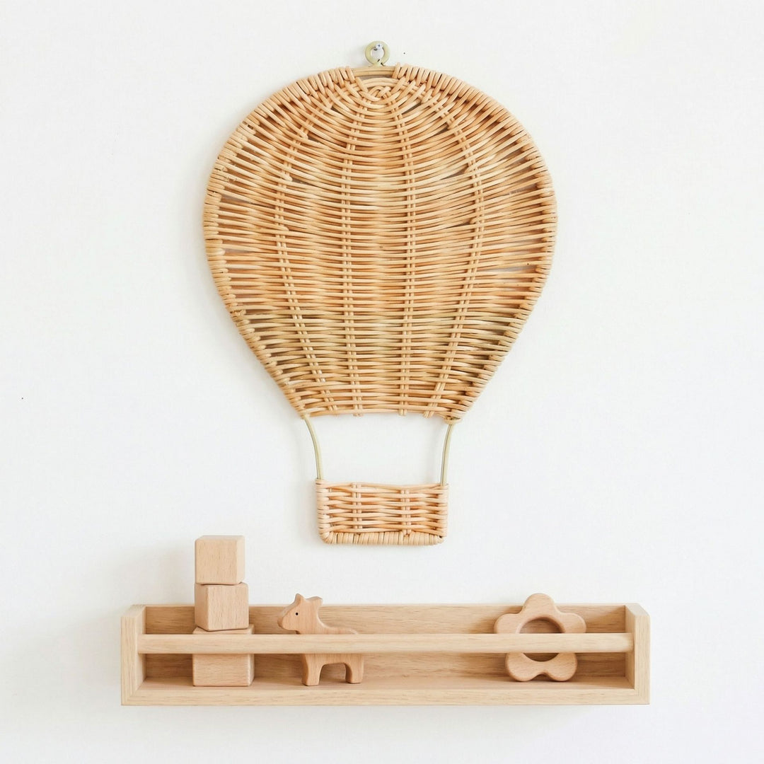 Wanddekoration im Heißluftballon-Design Karnz