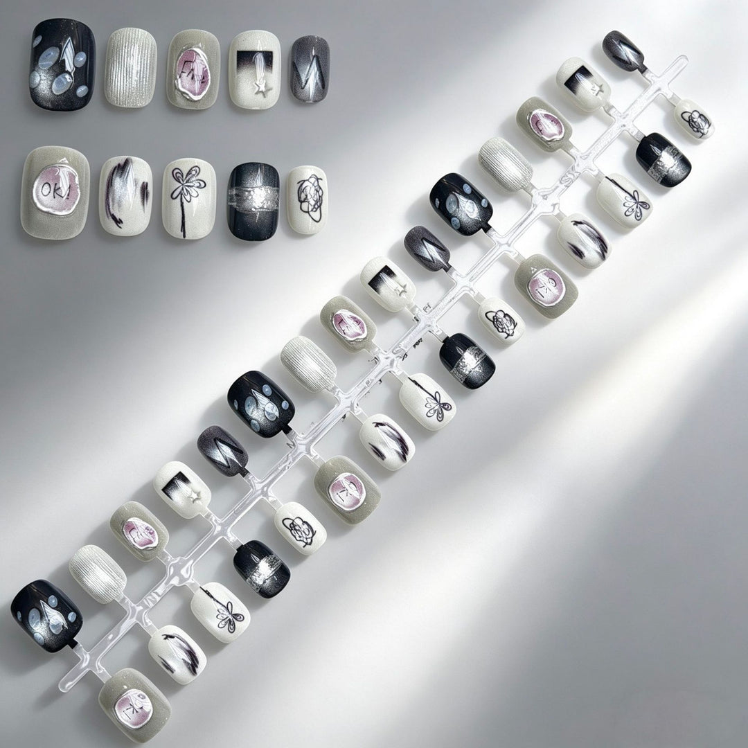 Artistisches Nageldesign-Kit
