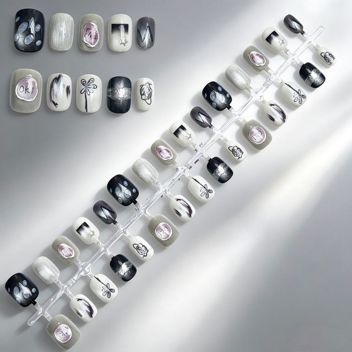 Artistisches Nageldesign-Kit