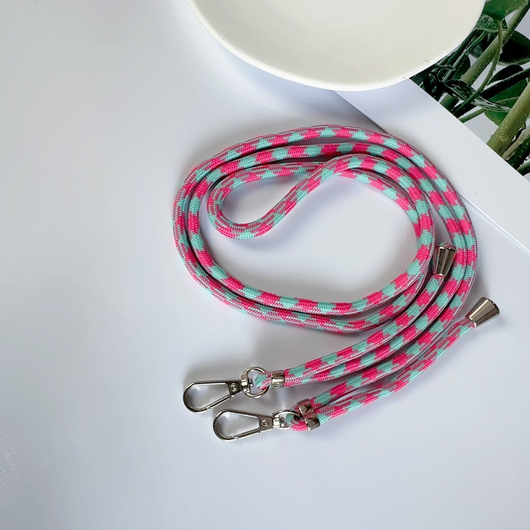 Verstellbare Lanyard mit doppelten Clips Karnz