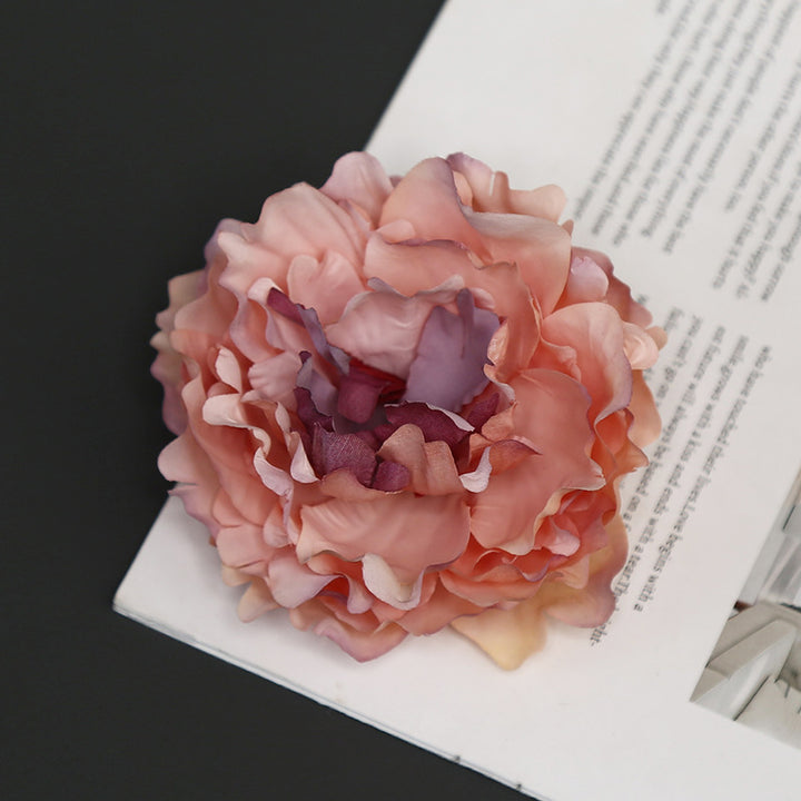 Dekorative Stoff Blumenbrosche