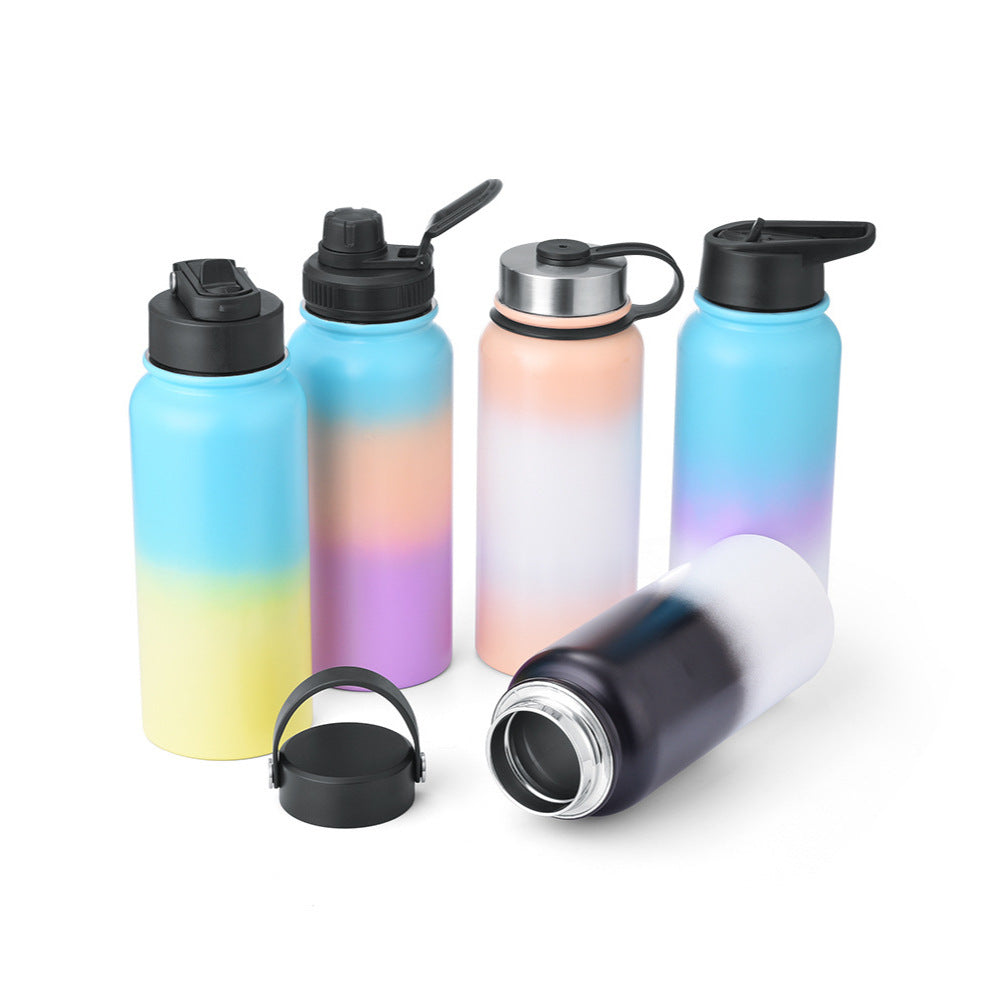 Damen Edelstahl-Trinkflasche Karnz
