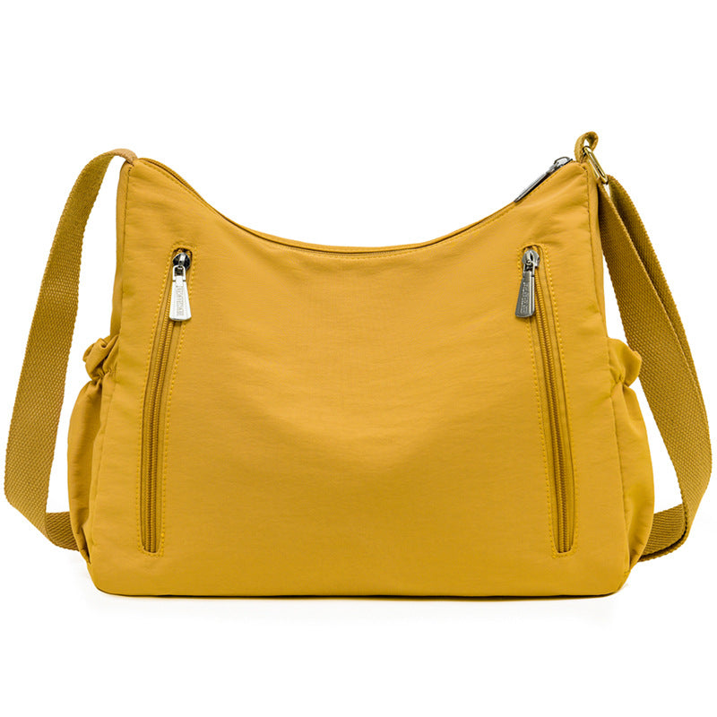 Geräumige Mehrfach-Taschen Schultertasche Karnz