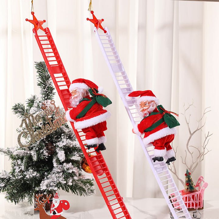 Kletterndes Weihnachtsmann-Figurinen-Karnz