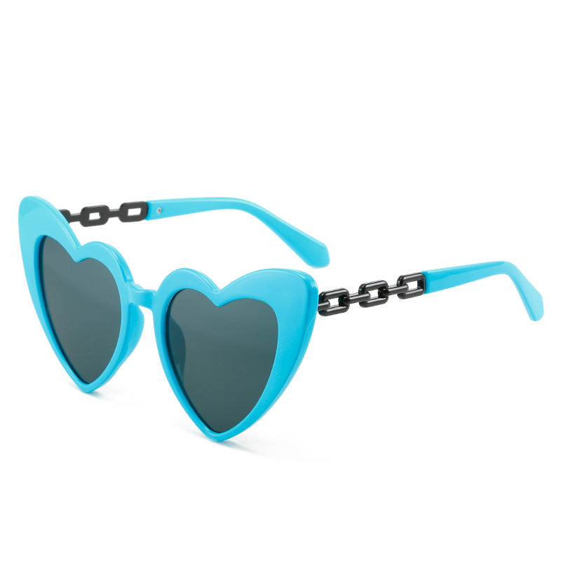 Damen Herzförmige Sonnenbrille Karnz