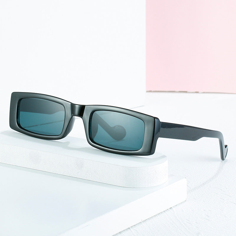 Damen trendige quadratische Sonnenbrille Karnz