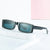 Damen trendige quadratische Sonnenbrille Karnz
