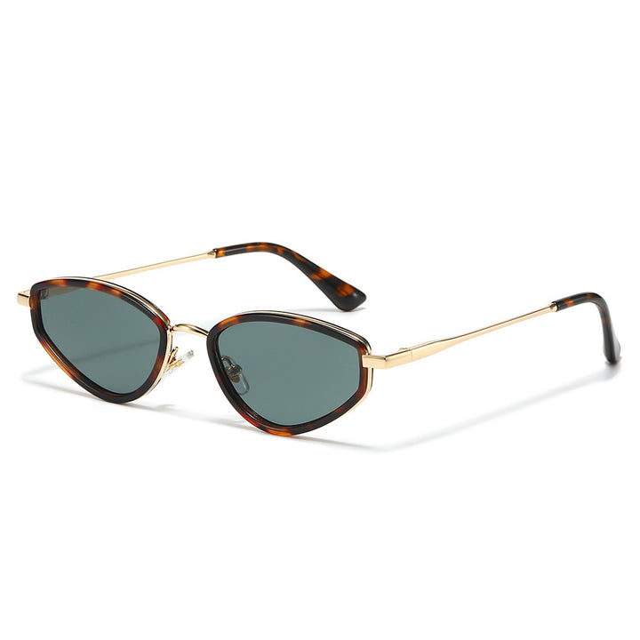 Moderne Katzenaugen-Sonnenbrille mit leichtem Rahmen Karnz