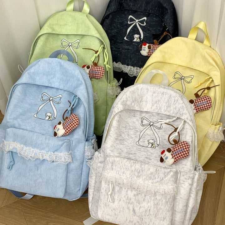 Verspielter Rucksack mit Süßem Motiv und Praktischen Fächern Karnz