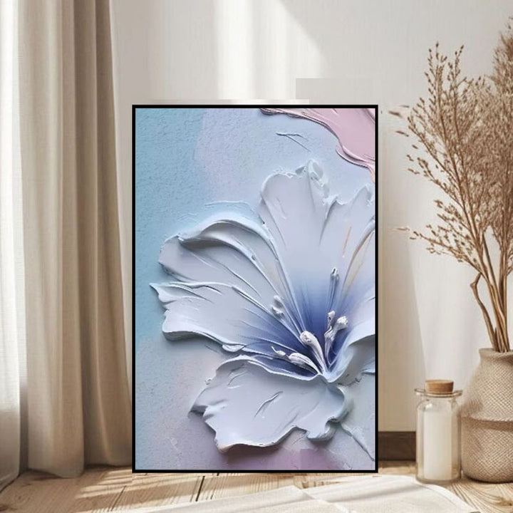 Dekorative Blumenreiche Leinwandkunst