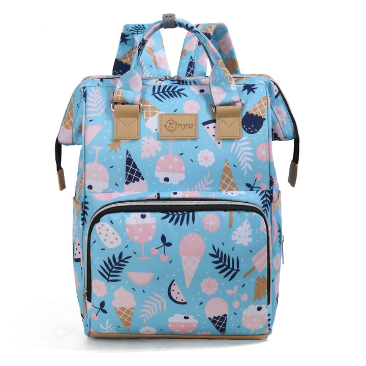 Stylische Mehrfach-Taschen Wickelrucksack Karnz