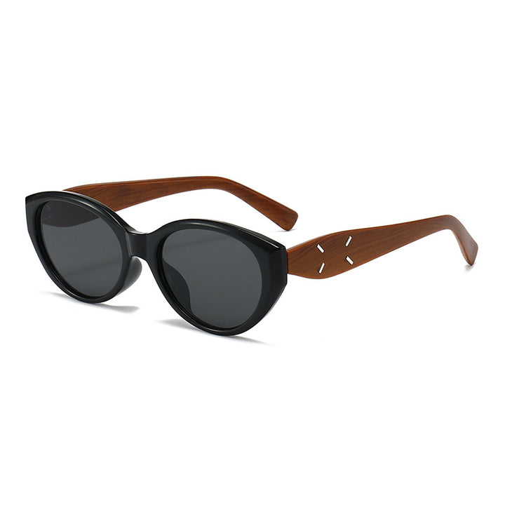 Retro Katzenaugen-Sonnenbrille