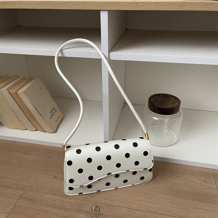 Elegante Polka Dot Abendhandtasche