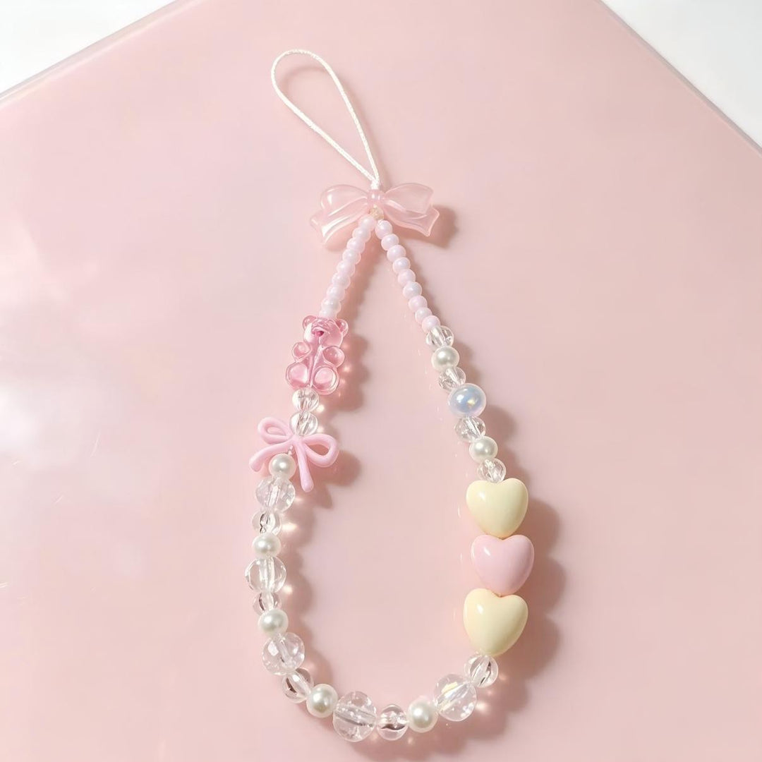 Perlen Charm Handyband Karnz