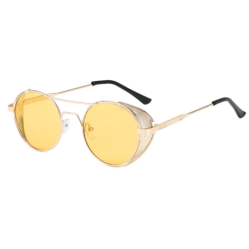 Damen Modische Metallfassung Brille Karnz