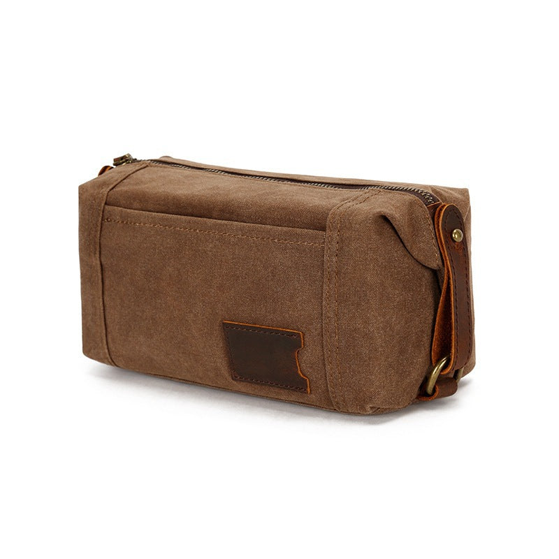 Vielseitiger Canvas-Kulturtaschen-Organizer