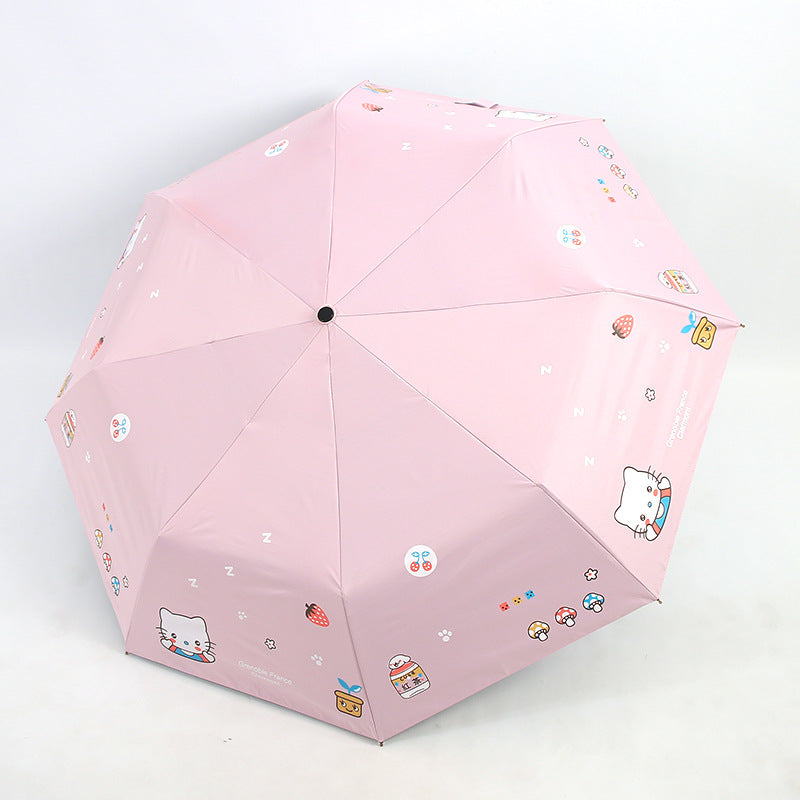 Damen Bunter Regenschirm Karnz