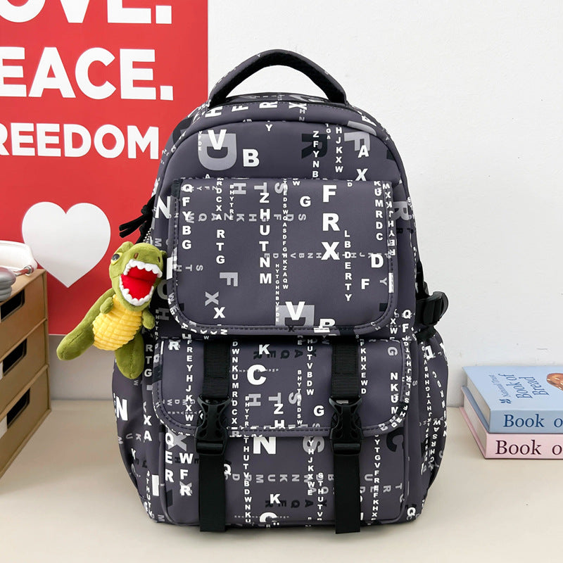 Grafikdruck-Rucksack Karnz
