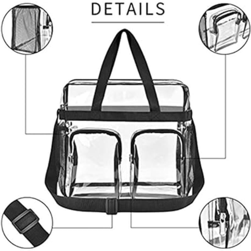 Durchsichtige Organizer-Tasche mit Praktischen Fächern Karnz