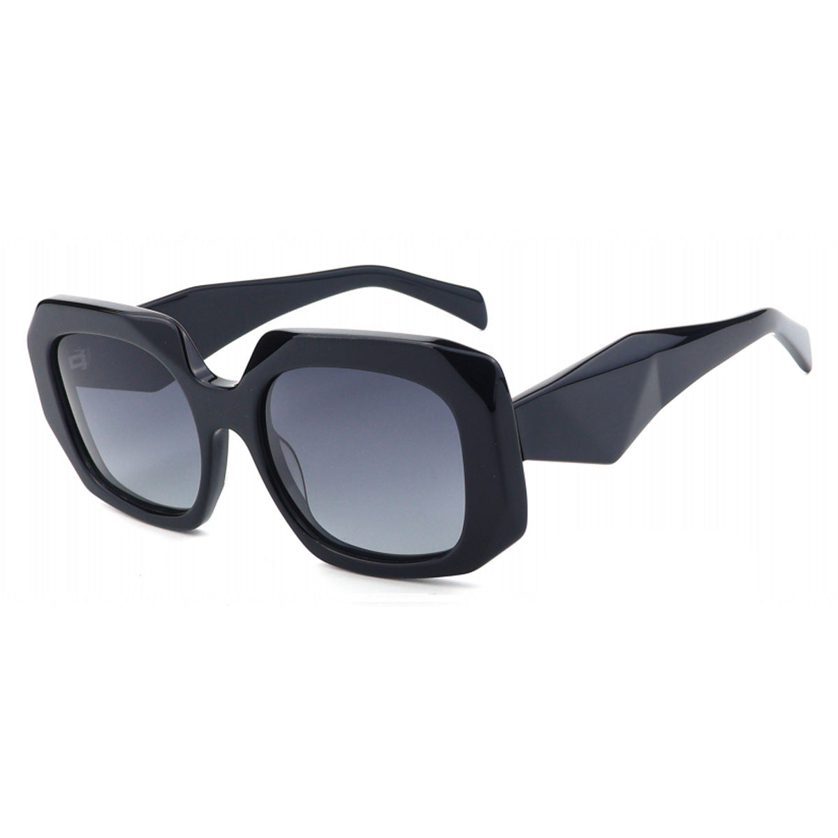 Damen oversized Sonnenbrille mit innovativem Rahmen und moderner Geometrie Karnz