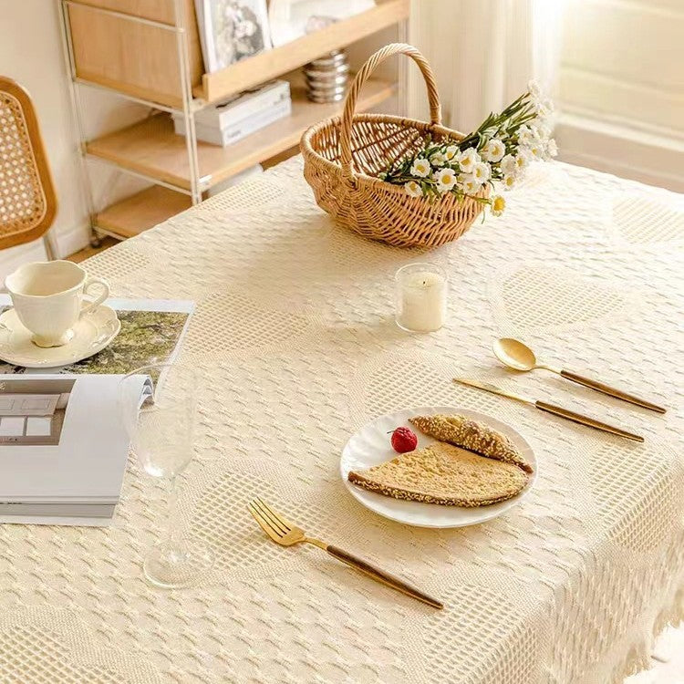 Elegante Gewebte Wurfdecke