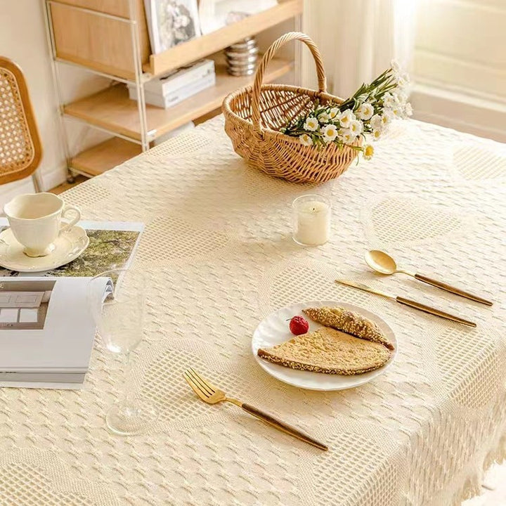 Elegante Gewebte Wurfdecke