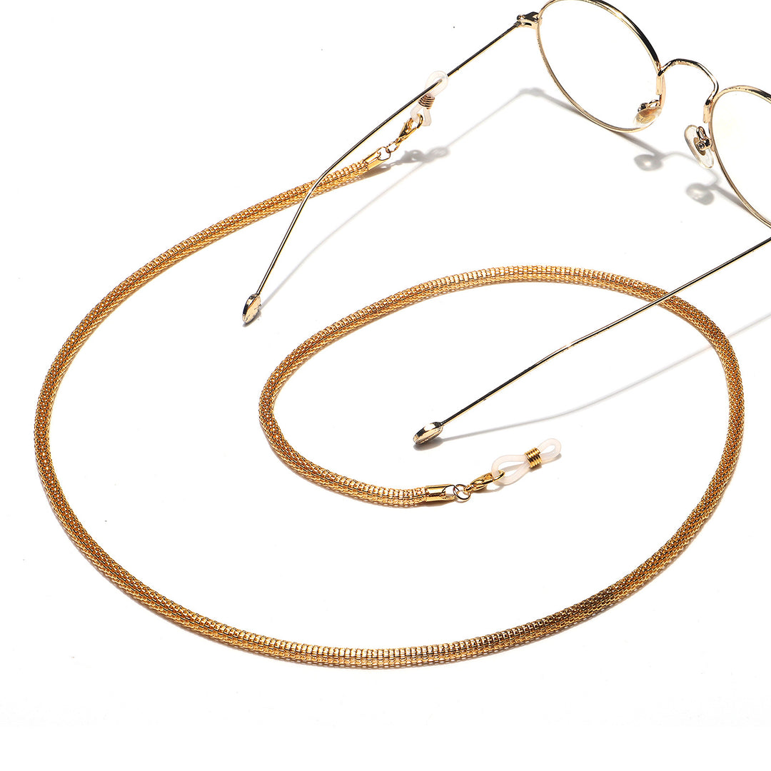Stylische Metall-Brillen-Kette Karnz