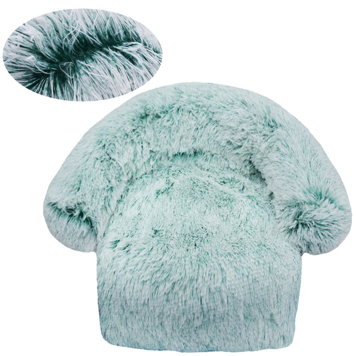 Flauschiges Rundsofa Hundebett