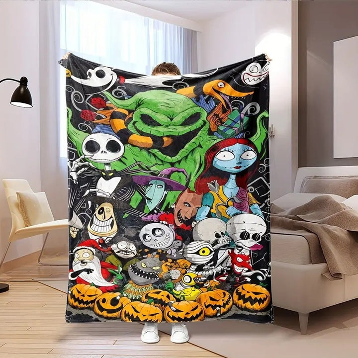 Urlaubsbedingte Fleece-Wurfdecke