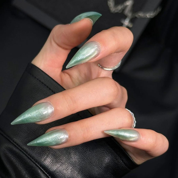 Stiletto Dekorative Press-On Nagelverzierungen